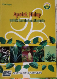 Image of Apotek Hidup : untuk kesehatan manusia